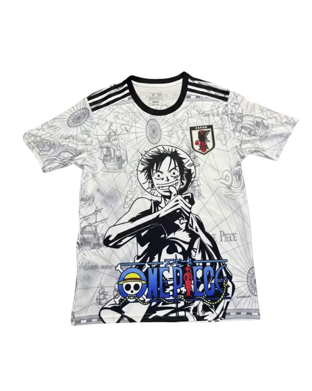 One Piece "Luffy Map" T-shirt Japan 2025